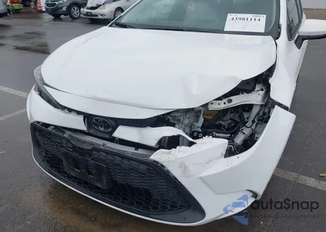 2021 Toyota Corolla Le z USA, uszkodzony, nr VIN 5YFVPMAE5MP213640
